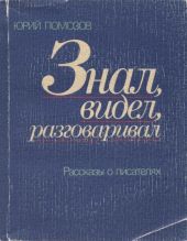 Знал, видел, разговаривал. Рассказы о писателях