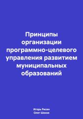 Принципы организации программно-целевого управления развитием муниципальных образований