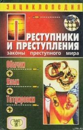 Преступники и преступления. Законы преступного мира. Обычаи, язык, татуировки